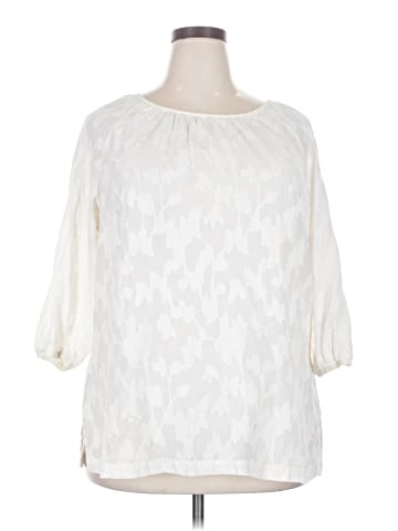 TanJay 3/4 Sleeve Blouse (view 1)
