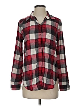 American Eagle Outfitters Long Sleeve Button-Down Shirt (view 1)
