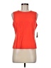 Nine West Orange Sleeveless Top Size 6 - photo 1
