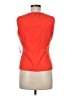 Nine West Orange Sleeveless Top Size 6 - photo 2