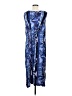 Sag Harbor Print Blue Casual Dress One size (estimated) - photo 2