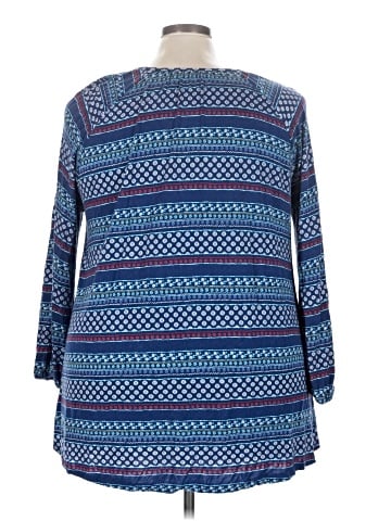 Chelsea Studio 3/4 Sleeve Blouse (view 2)