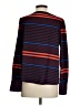Express Stripes Black Long Sleeve Top Size S - photo 2