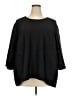 Maggie Barnes Black 3/4 Sleeve Top Size 3X - photo 1