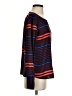 Express Stripes Black Long Sleeve Top Size S - photo 4