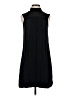 Zara Basic 100% Polyester Solid Black Casual Dress Size S - photo 1
