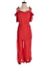 Moon River Solid Red Jumpsuit Size S - photo 1