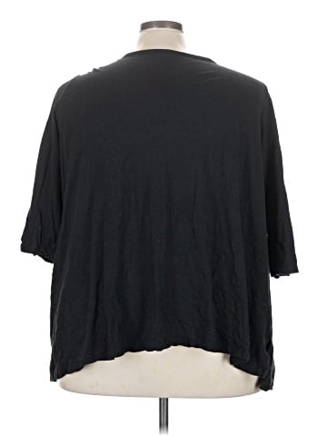 Woman Within 3/4 Sleeve T-Shirt (view 2)