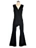 SPANX Solid Black Jumpsuit Size M - photo 1