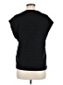 Shein Black Sleeveless T-Shirt Size 6 - photo 2