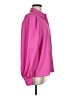 Ann Taylor 100% Polyester Pink Long Sleeve Blouse Size M - photo 4