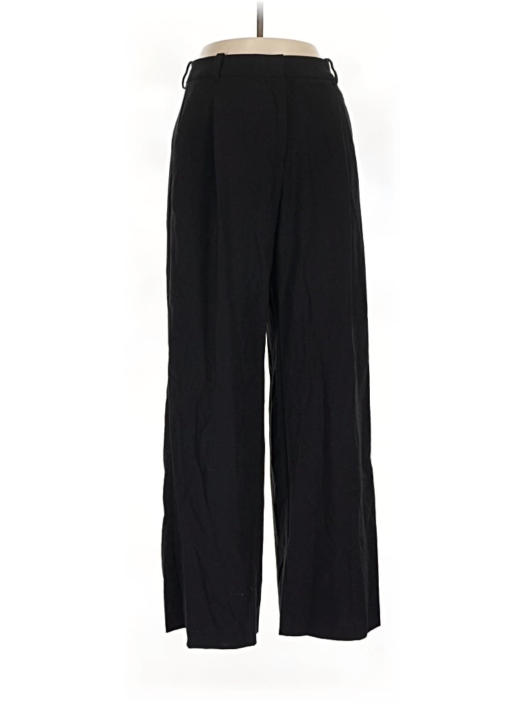 Pre-owned H&m Dress Pants In Black