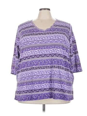 Woman Within 3/4 Sleeve T-Shirt (view 1)
