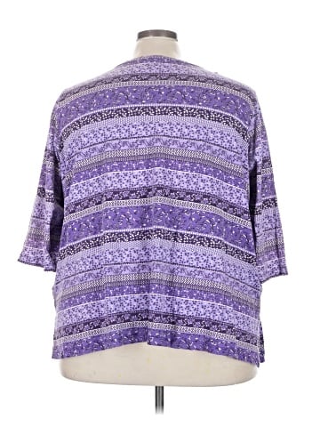 Woman Within 3/4 Sleeve T-Shirt (view 2)