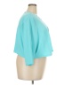 Perceptions Teal 3/4 Sleeve Blouse Size 3X - photo 4