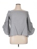 Cupio 100% Cotton Gray 3/4 Sleeve Blouse Size XL - photo 1