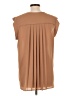 Pleione 100% Polyester Brown Sleeveless Blouse Size L - photo 2
