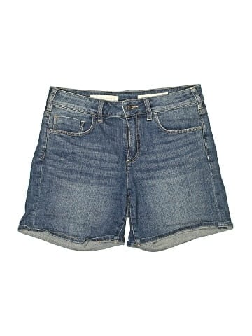 Pilcro and the Letterpress Denim Shorts (view 1)