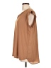 Pleione 100% Polyester Brown Sleeveless Blouse Size L - photo 5