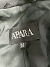 Apara 100% Wool Black Wool Coat Size EU 36 / US 6 - photo 6