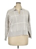 Tahari Silver Pullover Sweater Size 2X - photo 1