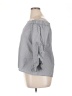 Cupio 100% Cotton Gray 3/4 Sleeve Blouse Size XL - photo 5