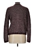 Maje Tweed Burgundy Cardigan Size Lg (3) - photo 2