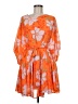 Easel Orange Cocktail Dress Size M - photo 1