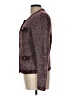 Maje Tweed Burgundy Cardigan Size Lg (3) - photo 5