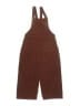 Rylee + Cru 100% Cotton Brown Overalls Size 6 - 7 - photo 2