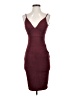 J for Justify Burgundy Cocktail Dress Size S - photo 1