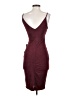 J for Justify Burgundy Cocktail Dress Size S - photo 2