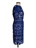 Reiss 100% Polyester Stars Blue Cocktail Dress Size 0 - photo 4
