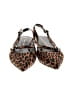 Stuart Weitzman Animal Print Brown Flats Size 6 1/2 - photo 2