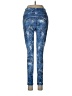 Zyia Active Print Blue Jeans Size 6 - 8 - photo 2