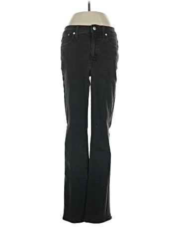 Madewell Tall Kick Out Crop Jeans in Starkey Wash (view 1)