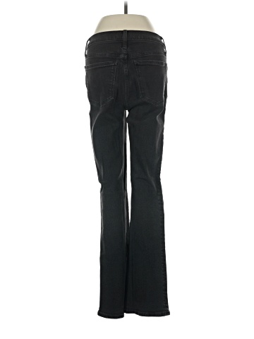 Madewell Tall Kick Out Crop Jeans in Starkey Wash (view 2)