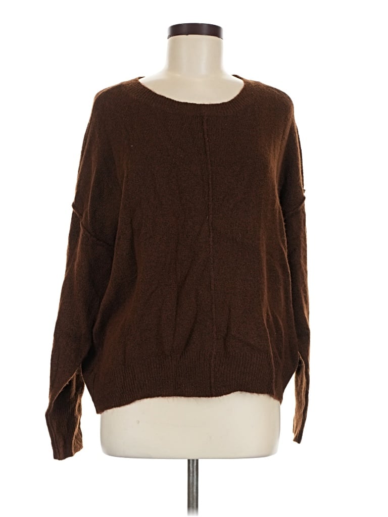 Pre-owned The Workshop Pullover Sweater In Brown