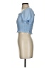 Shein 100% Polyester Blue Short Sleeve Top Size 4 - photo 5