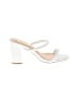 Lulus White Sandals Size 7 - photo 1