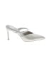 Dolce Vita Metallic Silver Heels Size 7 1/2 - photo 1