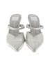 Dolce Vita Metallic Silver Heels Size 7 1/2 - photo 2