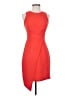 Hutch Color Block Red Cocktail Dress Size S - photo 1