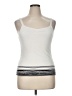 Apostrophe 100% Rayon Ivory Tank Top Size XL - photo 1