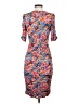 Hale Bob Print Blue Cocktail Dress Size S - photo 2