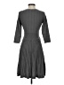 Max Studio 100% Polyester Gray Casual Dress Size S - photo 2