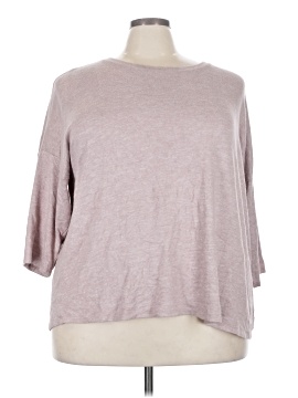 Bobeau 3/4 Sleeve Top (view 1)
