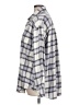 Levi's 100% Cotton Plaid Gray 3/4 Sleeve Button-Down Shirt Size L - photo 5