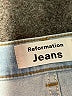 Reformation Jeans Hearts Blue Jeans Size 29 waist - photo 7