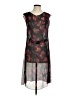 Garnish Floral Black Cocktail Dress Size S - photo 1